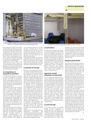 La chambre froide pour conserver les légumes La chambre froide pour conserver les légumes