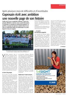 Coprosain écrit avec ambitionune nouvelle page de son histoire Coprosain écrit avec ambitionune nouvelle page de son histoire