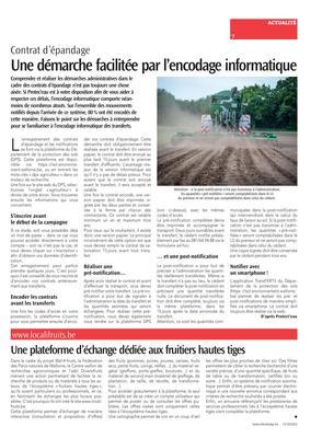 Une plateforme d’échange dédiée aux fruitiers hautes tiges Une plateforme d’échange dédiée aux fruitiers hautes tiges