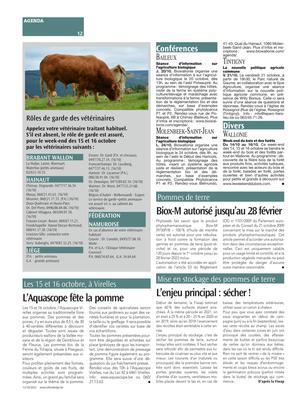 L’Aquascope fête la pomme L’Aquascope fête la pomme