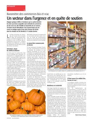 Un secteur dans l’urgence et en quête de soutien Un secteur dans l’urgence et en quête de soutien