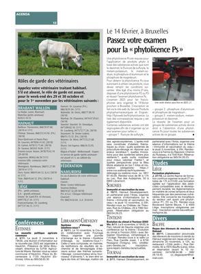 Passez votre examenpour la «phytolicence Ps» Passez votre examenpour la «phytolicence Ps»