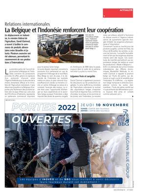 La Belgique et l’Indonésie renforcent leur coopération La Belgique et l’Indonésie renforcent leur coopération
