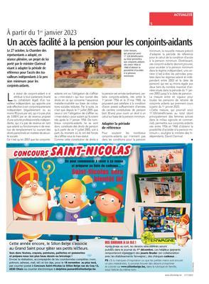 Un accès facilité à la pension pour les conjoints-aidants