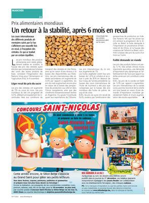 Un retour à la stabilité, après 6mois en recul Un retour à la stabilité, après 6mois en recul