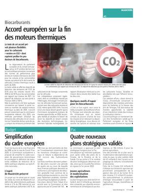 Simplificationdu cadre européen Simplificationdu cadre européen