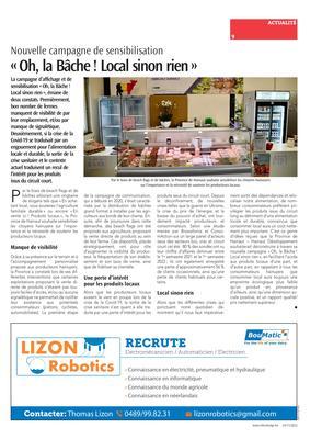 «Oh, la Bâche! Local sinon rien» «Oh, la Bâche! Local sinon rien»