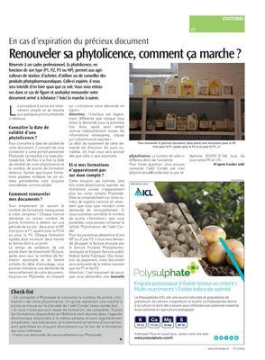 Renouveler sa phytolicence, comment ça marche? Renouveler sa phytolicence, comment ça marche?