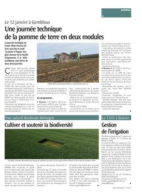 Cultiver et soutenir la biodiversité Cultiver et soutenir la biodiversité