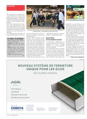 Se rencontrer à nouveau,sur un salon dédié à l’élevage Se rencontrer à nouveau,sur un salon dédié à l’élevage