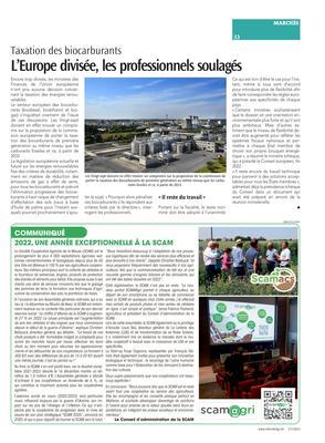 L’Europe divisée, les professionnels soulagés L’Europe divisée, les professionnels soulagés