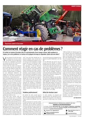 Comment réagir en cas de problèmes?