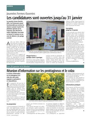 Les candidatures sont ouvertes jusqu’au 31 janvier
