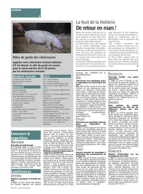 De retour en mars!