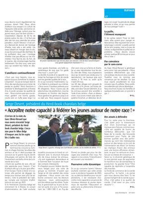 «Accroître notre capacité à fédérer les jeunes autour de notre race!» «Accroître notre capacité à fédérer les jeunes autour de notre race!»