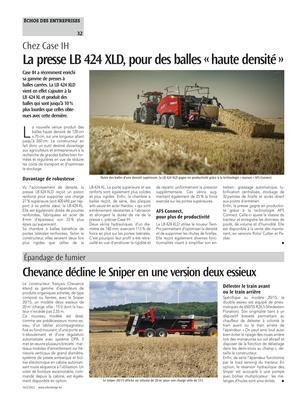 Chevance décline le Sniper en une version deux essieux Chevance décline le Sniper en une version deux essieux