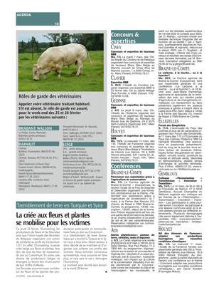 Rôles de garde des vétérinaires Rôles de garde des vétérinaires