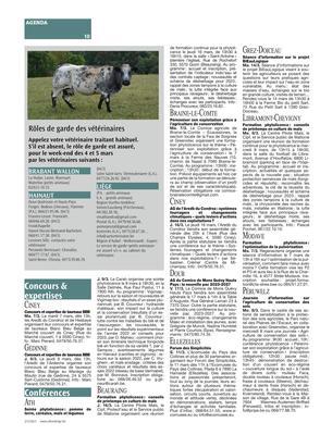 Rôles de garde des vétérinaires Rôles de garde des vétérinaires