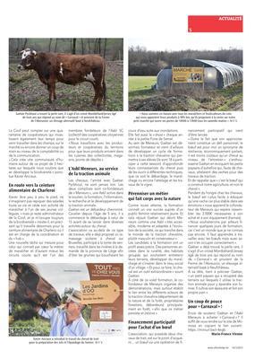 «Nous essayons de produire tout en augmentantla biodiversité» «Nous essayons de produire tout en augmentantla biodiversité»