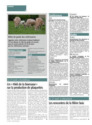 Un «Midi de la biomasse» sur la production de plaquettes Un «Midi de la biomasse» sur la production de plaquettes