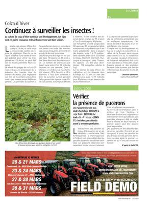 Continuez à surveiller les insectes! Continuez à surveiller les insectes!