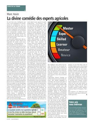 La divine comédie des experts agricoles La divine comédie des experts agricoles