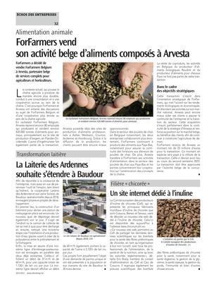 Un site internet dédié à l’inuline Un site internet dédié à l’inuline