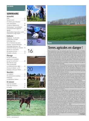 Terres agricoles en danger! Terres agricoles en danger!
