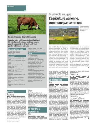 L’agriculture wallonne,commune par commune L’agriculture wallonne,commune par commune