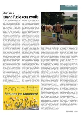 Quand l’utile vous mutile Quand l’utile vous mutile