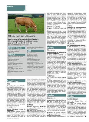 Rôles de garde des vétérinaires Rôles de garde des vétérinaires