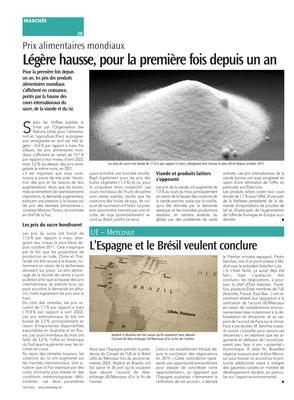 L’Espagne et le Brésil veulent conclure L’Espagne et le Brésil veulent conclure