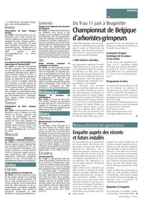 Enquête auprès des récentset futurs installés