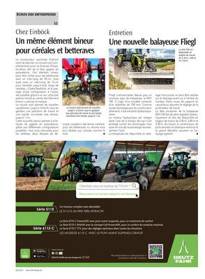 Une nouvelle balayeuse Fliegl Une nouvelle balayeuse Fliegl