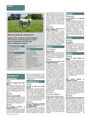 Rôles de garde des vétérinaires Rôles de garde des vétérinaires
