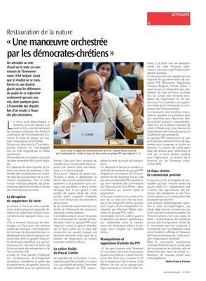 «Une manœuvre orchestréepar les démocrates-chrétiens» «Une manœuvre orchestréepar les démocrates-chrétiens»