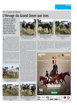 L’élevage du Grand Doyer par trois L’élevage du Grand Doyer par trois