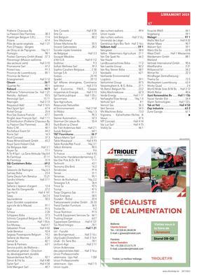 Où se trouvent les exposants à la Foire? Où se trouvent les exposants à la Foire?