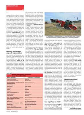 Un véritablecondensé d’innovationssous les feux de la rampe Un véritablecondensé d’innovationssous les feux de la rampe