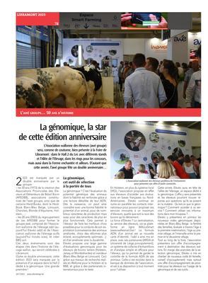 La génomique, la starde cette édition anniversaire La génomique, la starde cette édition anniversaire