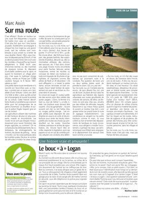Le bouc «à» Logan Le bouc «à» Logan