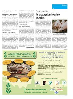 Sa propagation inquiète Bruxelles Sa propagation inquiète Bruxelles