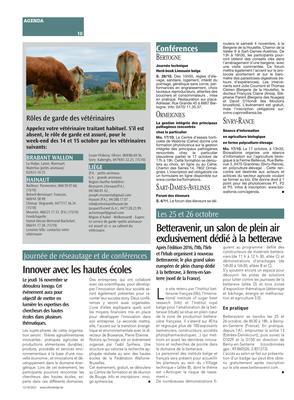 Rôles de garde des vétérinaires Rôles de garde des vétérinaires
