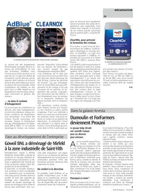 Dumoulin et ForFarmers deviennent Proxani Dumoulin et ForFarmers deviennent Proxani