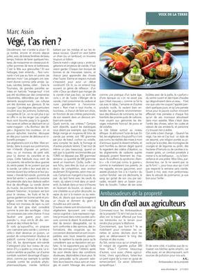 Un clin d’œil aux agriculteurs Un clin d’œil aux agriculteurs