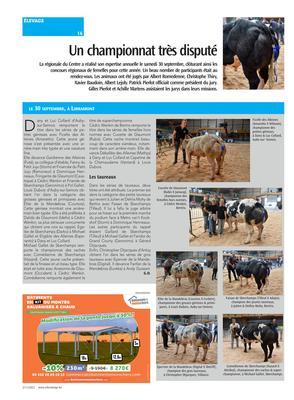 Un championnat très disputé Un championnat très disputé