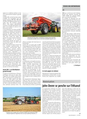 John Deere se penche sur l’éthanol John Deere se penche sur l’éthanol