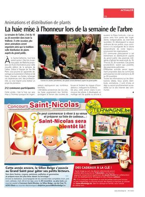 La haie mise à l’honneur lors de la semaine de l’arbre La haie mise à l’honneur lors de la semaine de l’arbre