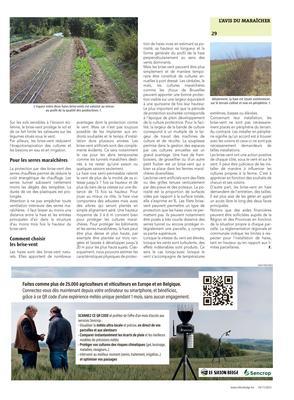 Protéger ses plantationsavec les brise-vent Protéger ses plantationsavec les brise-vent