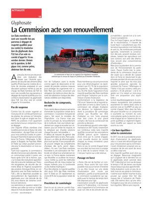 La Commission acte son renouvellement La Commission acte son renouvellement